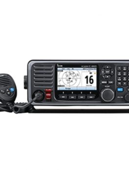 Icom M605 Fixed Mount 25W VHF w/Color Display and Rear Mic Connector
