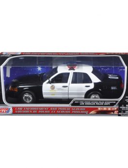 2001 Ford Crown Victoria Los Angeles Police Department LAPD Car 1/18 Diecast Car Model by Motormax 73539