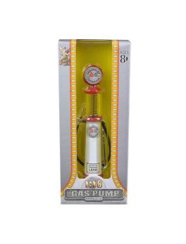 Corvette Gasoline Vintage Gas Pump Cylinder 1/18 Diecast Replica by Road Signature 98672