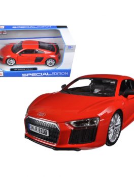 Audi R8 V10 Plus Red Special Edition 1/24 Diecast Model Car by Maisto 31513R