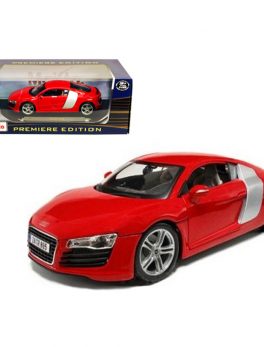 Audi R8 Red 1/18 Diecast Model Car by Maisto 36143r