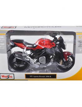 2012 MV Agusta Brutale 1090 R Red 1/12 Motorcycle by Maisto 11096r