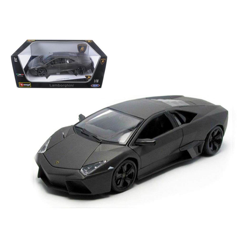 Lamborghini Reventon Matt Grey 1/18 Diecast Model Car by Bburago 11029gry