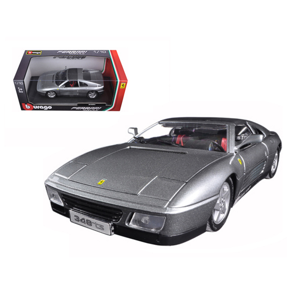 Ferrari 348 TS Grey 1/18 Diecast Model Car by Bburago 16006gry