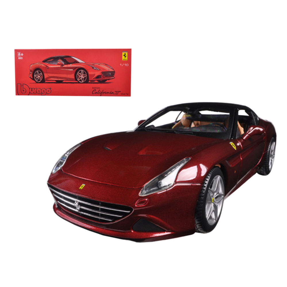 Ferrari California T Closed Top Red Signature Series 1/18 Diecast Model Car by Bburago 16902r