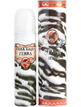 Cuba Jungle Zebra Eau De Parfum Spray 3.3 Oz For Women
