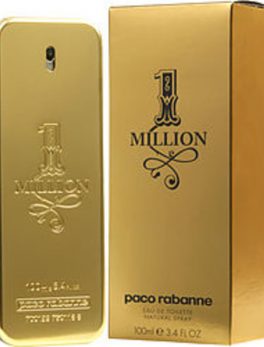 Paco Rabanne 1 Million Edt Spray 3.4 Oz For Men