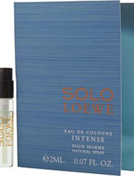 Solo Loewe Intense Eau De Cologne Spray Vial On Card For Men