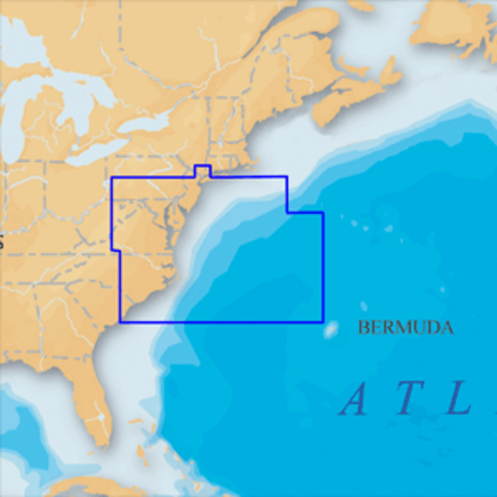 Navionics Platinum+ - US Mid Atlantic and Canyons microSD/SD