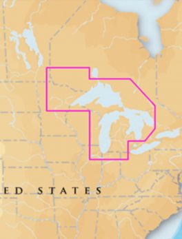Navionics Platinum+ - West Great Lakes - microSD/SD
