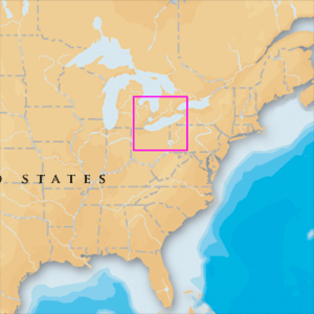 Navionics Platinum+ - Lake Erie and Saint Clair - microSD/SD