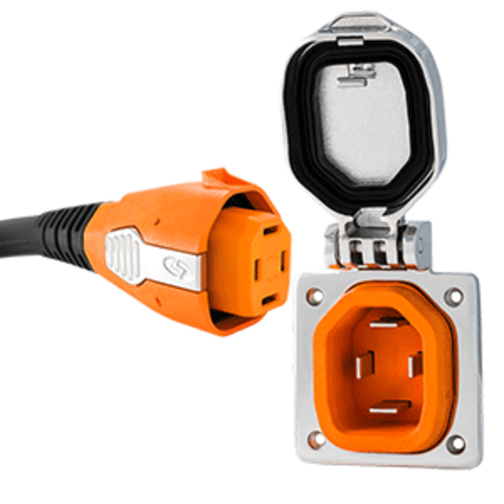 SmartPlug 50 Amp Boat and amp; RV Side Inlet and amp; Connector