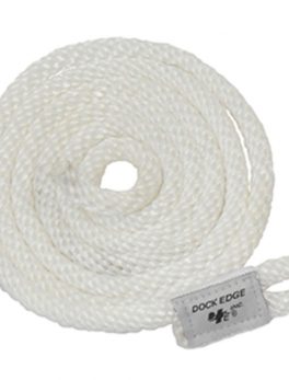 Dock Edge Fender Line - 3/8" x 5" - White - 2-Pack