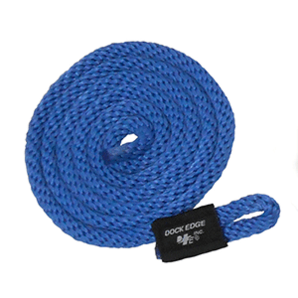 Dock Edge Fender Line - 3/8" x 5" - Royal Blue - 2-Pack