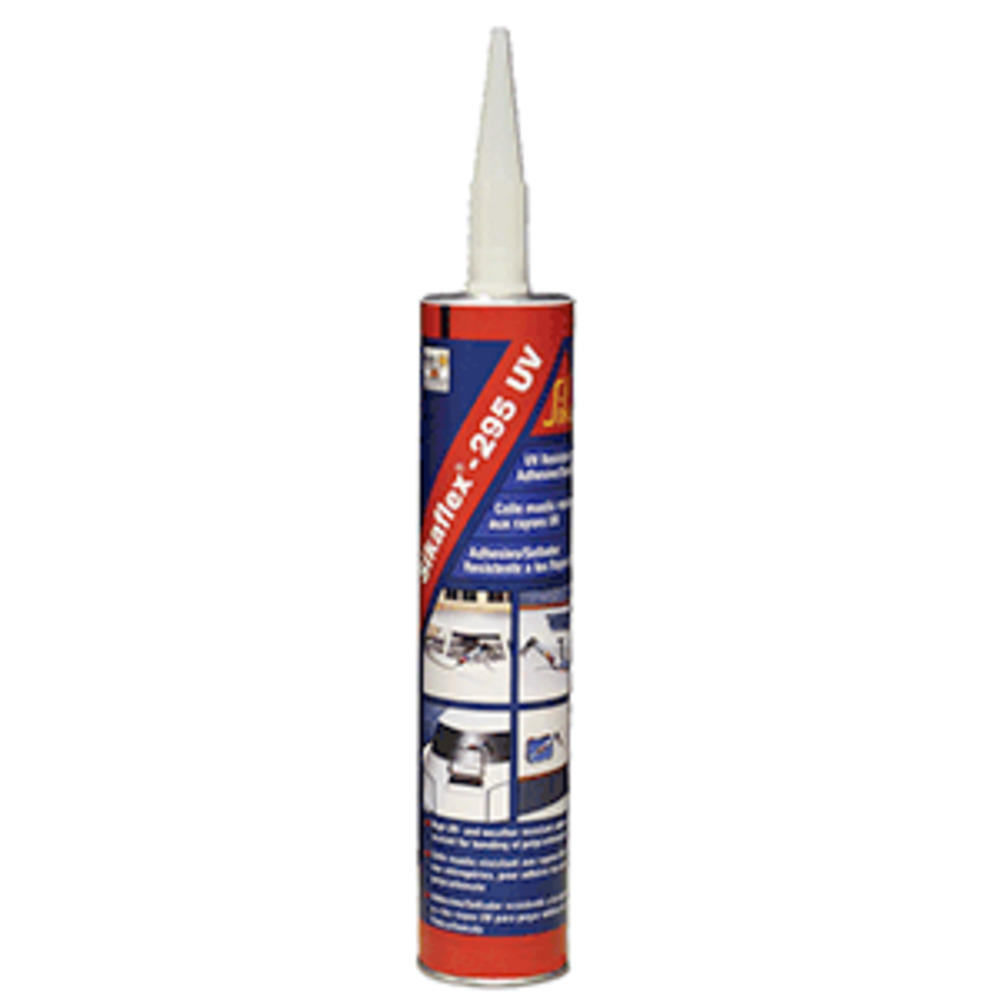 Sika Sikaflex 295UV UV Resistant Adhesive/Sealant - 10.3oz(300ml) Cartridge - White