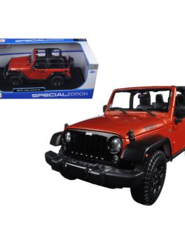 2014 Jeep Wrangler Willys Copper 1/18 Diecast Model Car by Maisto 31610cop