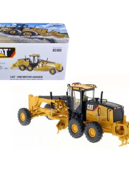 CAT Caterpillar 14M Motor Grader with Operator High Line Series 1/50 Diecast Model by Diecast Masters 85189