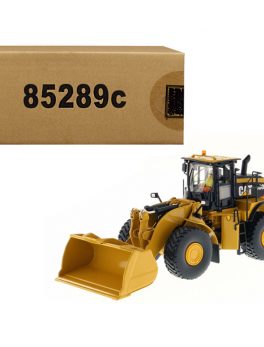 CAT Caterpillar 980K Wheel Loader Material Handling Configuration with Operator Core Classics Series 1/50 Diecast Model by Diecast Masters 85289C