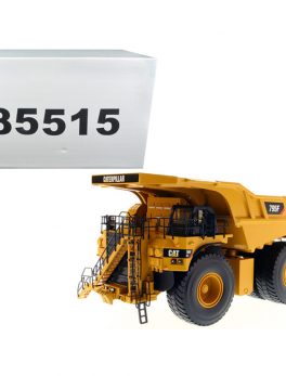 CAT Caterpillar 795F AC Electric Drive Mining Truck with Operator High Line Series 1/50 Diecast Model by Diecast Masters 85515