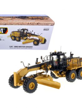 CAT Caterpillar 18M3 Motor Grader with Operator High Line Series 1/50 Diecast Model by Diecast Masters 85521