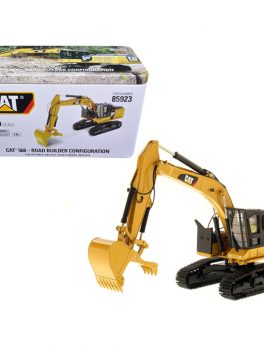 CAT Caterpillar 568 GF Road Builder with Operator High Line Series 1/50 Diecast Model by Diecast Masters 85923