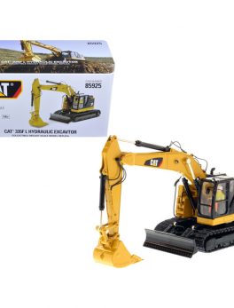 CAT Caterpillar 335F LCR with Operator High Line Series 1/50 Diecast Model by Diecast Masters 85925