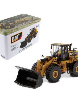 CAT Caterpillar 972M Wheel Loader with Operator High Line Series 1/50 Diecast Model by Diecast Masters 85927
