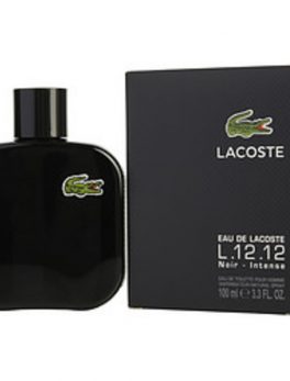Lacoste Eau De Lacoste L.12.12 Noir Intense Edt Spray 3.3 Oz For Men