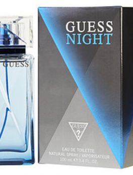Guess Night Edt Spray 3.4 Oz For Men