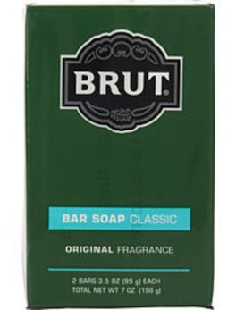 Brut Bar Soap 3.5 Oz Each - Pack Of 2 For Men