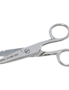IDEAL 35-088 Electrician's Scissors with Stripping Notch