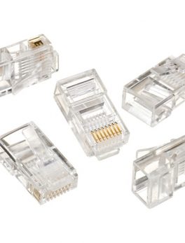 IDEAL 85-346 RJ45 8P8C Mod Plugs (Card of 25)
