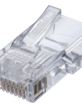 IDEAL 85-372 CAT-5E Feed-Thru RJ45 Mod Plugs (100 pk)