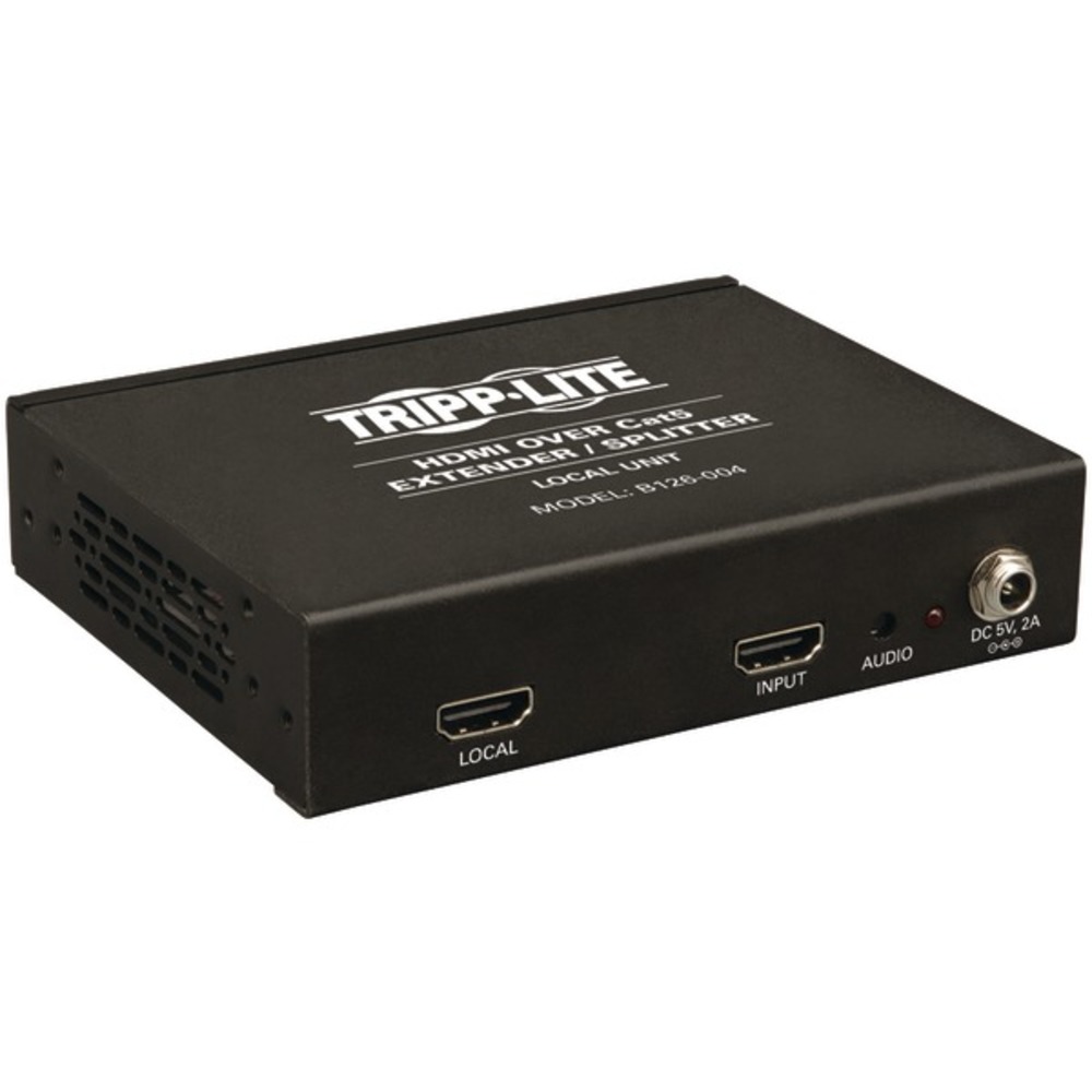 Tripp Lite B126-004 HDMI Over CAT-5/6 Extender/Splitter, 4-Port Box-Style Transmitter for Video and Audio