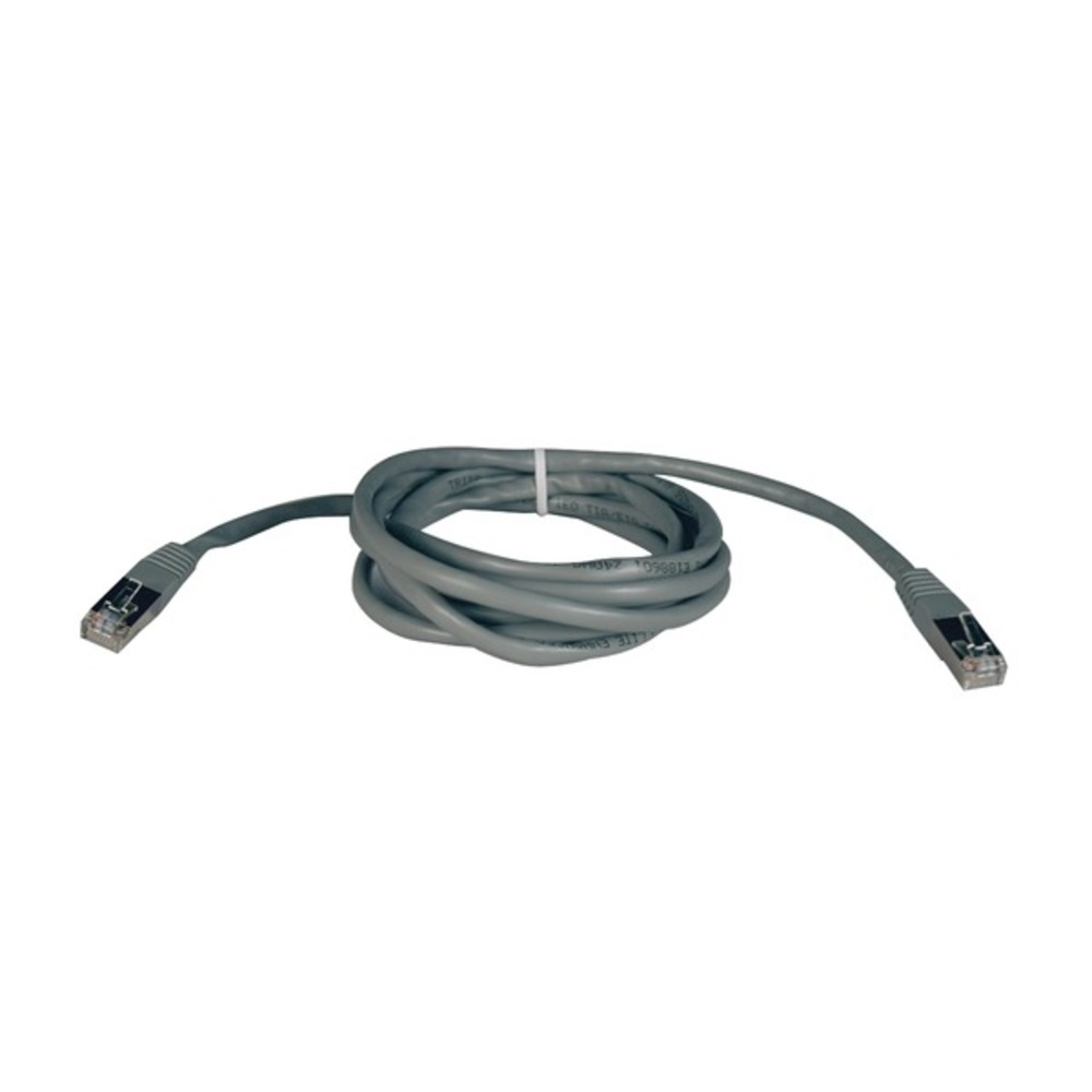 Tripp Lite N105-010-GY CAT-5E Molded Shielded Patch Cable, STP (10ft)