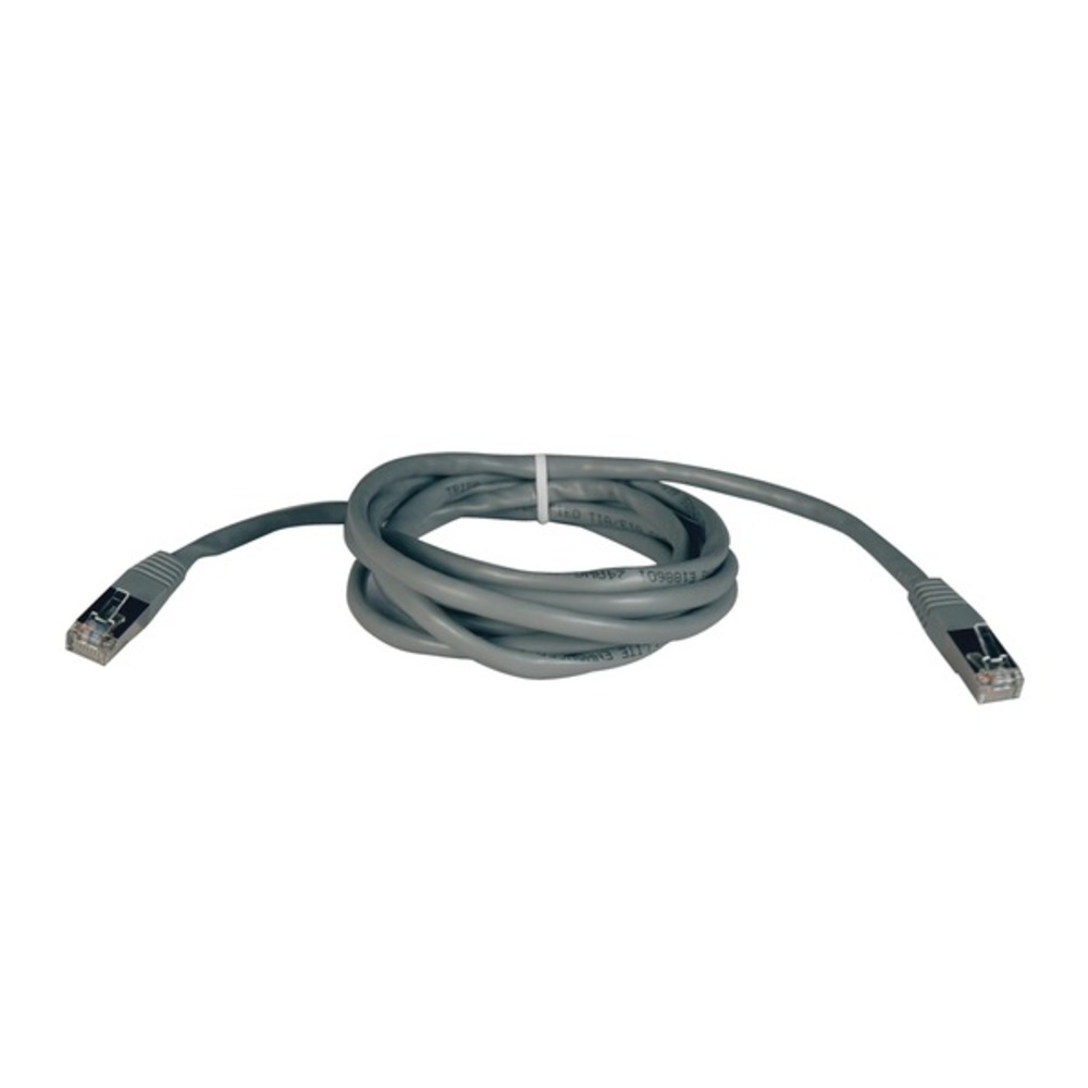 Tripp Lite N105-050-GY CAT-5E Molded Shielded Patch Cable, STP (50ft)