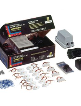 Innovative Lighting Deck and Dock LED Kit - Amber LED/White Housing