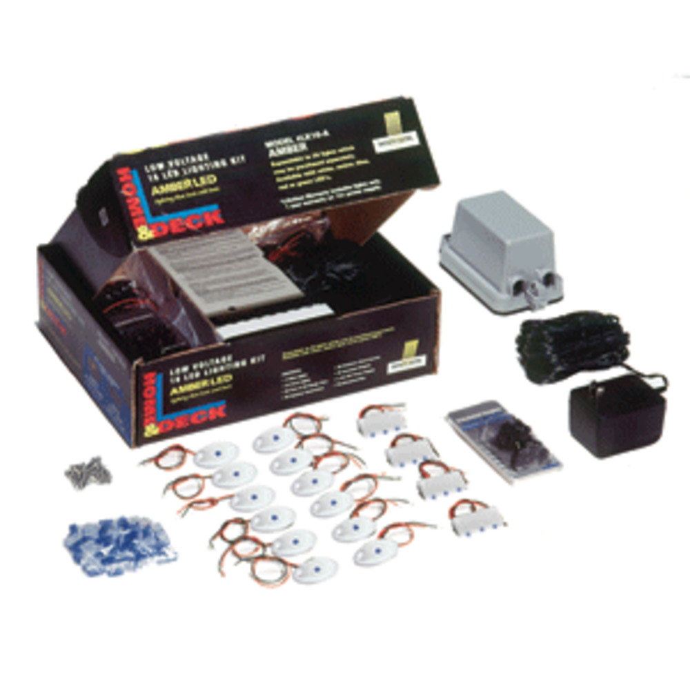 Innovative Lighting Deck and Dock LED Kit - Blue LED/White Housing