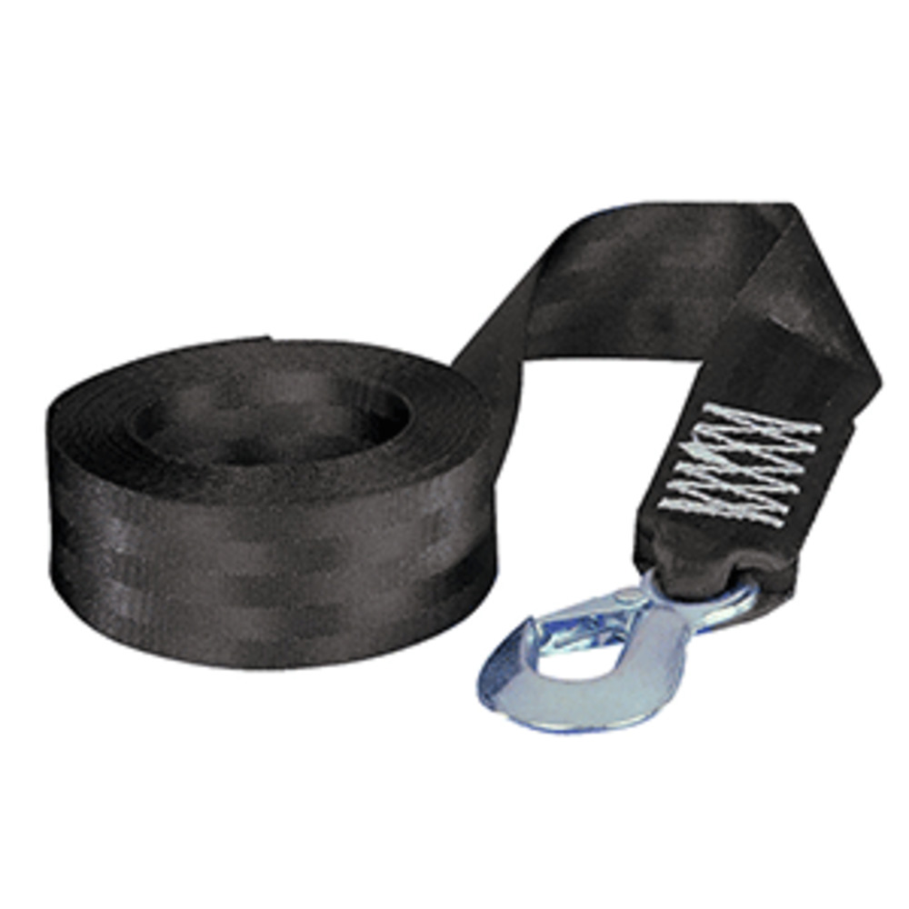 Fulton 2" x 12" Winch Strap w/Hook - 1,800lbs Max Load