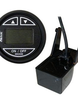 Faria Euro Black 2" Depth Sounder w/Transom Mount Transducer