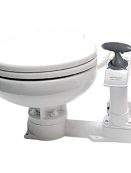 Johnson Pump AquaT Manual Marine Toilet - Super Compact