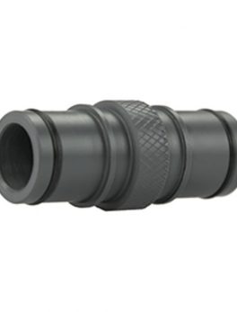 FATSAC Double Sided 1-1/8" Quick Connect Fitting w/O-Rings f/Auto Ballast System