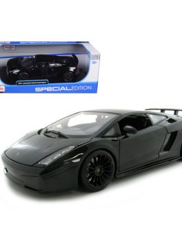 2007 Lamborghini Gallardo Superleggera Black 1/18 Diecast Model Car by Maisto 31149bk