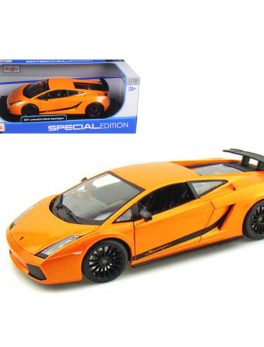 2007 Lamborghini Gallardo Superleggera Orange 1/18 Diecast Model Car by Maisto 31149or