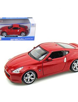 2009 Nissan 370Z Red 1/24 Diecast Model Car by Maisto 31200r