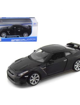 2009 Nissan GT-R R35 Black 1/24 Diecast Model Car by Maisto 31294bk