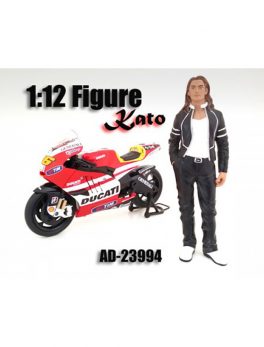 Biker Kato Figure / Figure For 1:12 Scale Motorcycles by American Diorama 23994