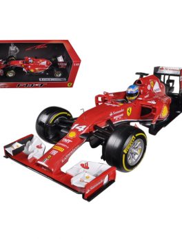 2014 Ferrari F1 F14 T Formula 1 F2014 Fernando Alonso 1/18 Diecast Car Model by Hotwheels BLY67