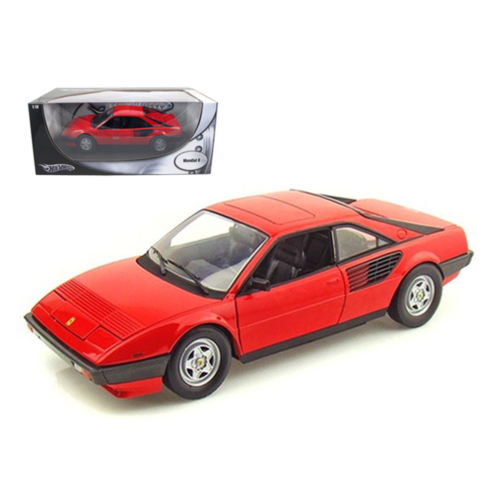 Ferrari Mondial 8 Red 1/18 Diecast Model Car by Hotwheels P9882