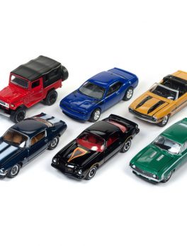 Classic Gold 2017 Release 4 Set B of 6 cars 1/64 Diecast Model Cars by Johnny Lightning JLCG012B